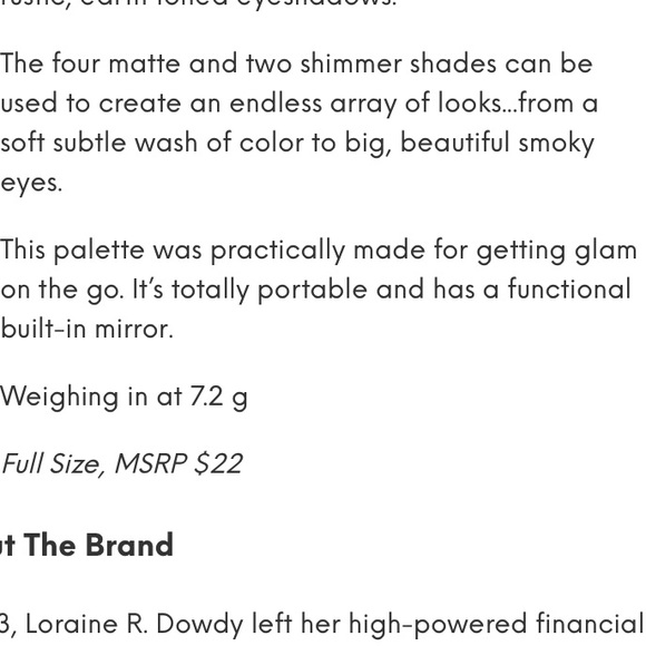 Colored Raine Cosmetics Eyeshadow Palette - Picture 2 of 3